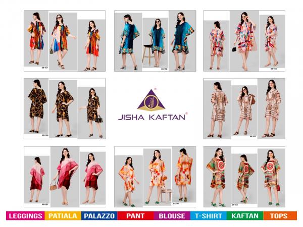Jelite Kurti Kaftan Vol 8 Printed Styles Kaftan Collection